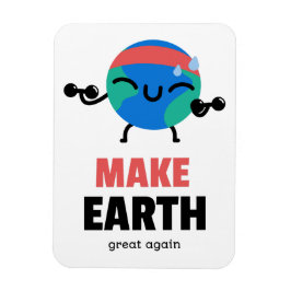 Aarde weer geweldig maken Dag op Aarde Magneet