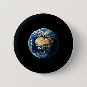 Aarde Wereld - Gelukkige Dag van de Aarde Red de P Ronde Button 5,7 Cm