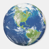 Aarde Wereld magneet (Voorkant)