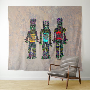 Aarde, wind en vuur wandkleed