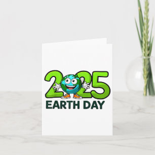 Aardedag 2025 Grappige Aarddag Verjaardag Kinderen Kaart