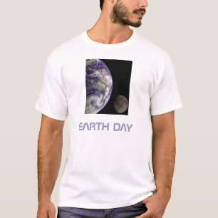 Aardedag - Aarde en maan T-shirt
