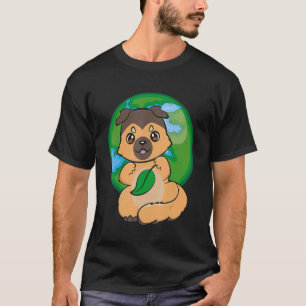 Aardedag Elke dag Duitse herder Wereld Aarde Dag T-shirt
