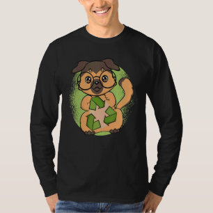 Aardedag Elke Dag Duitse Herderswereld Aardedag T-shirt