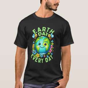 Aardedag Elke Dag Milieu Natuur Liefhebber Cu T-shirt