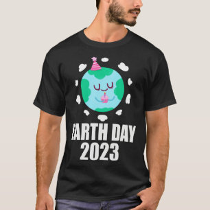 Aardedag elke dag T-shirt Aarddag voor kinderen St