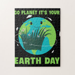 Aardedag: Ga naar de planeet Het is je Aarddag Legpuzzel