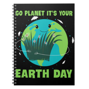 Aardedag: Ga naar de planeet Het is je Aarddag Notitieboek