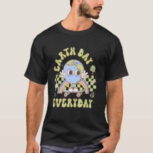Aardedag Leraar Milieudag Recycle Aarde Da T-shirt