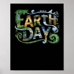 Aardedag Milieubescherming Boom &amp; Poster