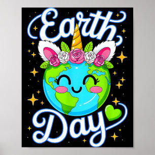 Aardedag planeet herstel aarde redden aardse dag poster