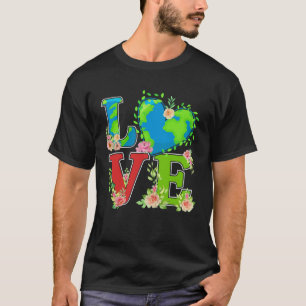 Aardedag Planeet Vegan Dieren Milieu Algemeen T-shirt