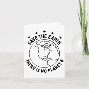 Aardedag Red de Aarde Er is Geen Planeet B - Milie Kaart