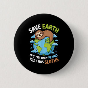 Aardedag save aarde de enige planeet die heeft ronde button 5,7 cm
