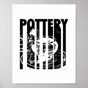 aardekeramiek   Potter Ceramists Gift Ideeën Poster
