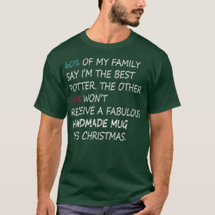 aardekeramische vormer t-shirt