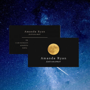 Aarde's Maan, Astronomie Visitekaartje