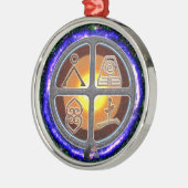 aardetekens metalen ornament (Links)