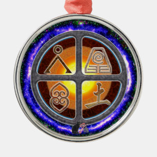 aardetekens metalen ornament