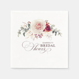 Aardetint Bloemen Elegant Boho Elke Feest Servet