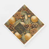 Aardetonen Kerstmispatroon#29 ID1009 Servet (Hoek)