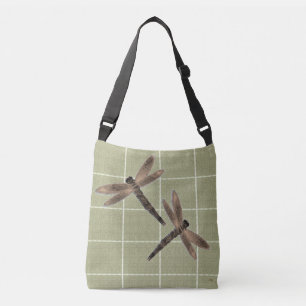 Aardetonen Libellen Crossbody Tas
