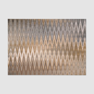Aardetoon Zigzag Golfpatroon  Tissuepapier