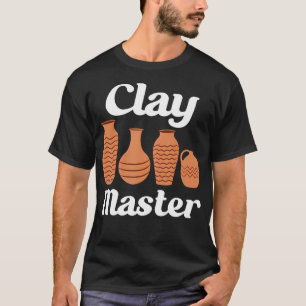 Aardewerk Grappig Keramiek Klei Meester T-shirt