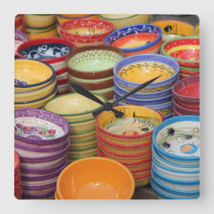 Aardewerk in de Provence Vierkante Klok