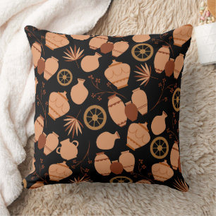 aardewerk klei keramiek kunstenaar potten bloemenp kussen