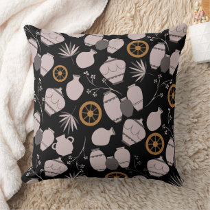 aardewerk klei keramiek kunstenaar potten bloemenp kussen