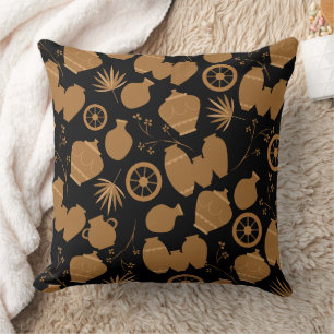 aardewerk klei keramiek kunstenaar potten bloemenp kussen