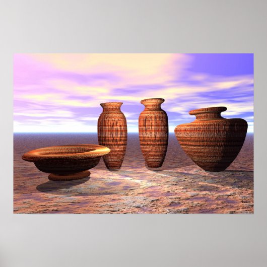 Aardewerk Poster (Voorkant)