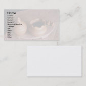 Aardewerk Visitekaartje (Voorkant / Achterkant)