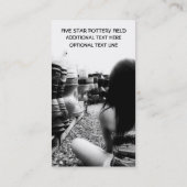 aardewerkveld visitekaartje (Achterkant)