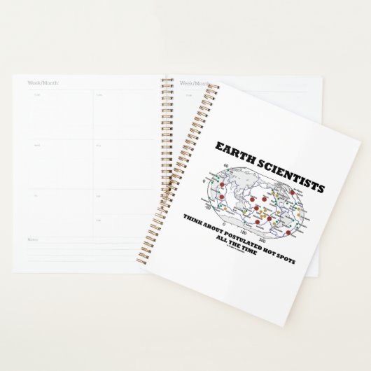 Aardewetenschappers denken na over gepoleerde hots planner (Display)