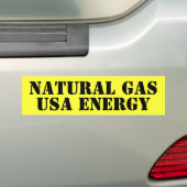 AARDGAS BUMPERSTICKER (Op auto)