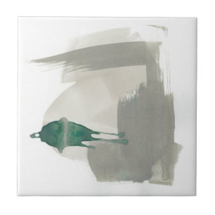 Aardgebaren - Grijs en Groen Tegeltje