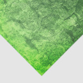 Aardgroene mos illustratie tissuepapier (Detail)