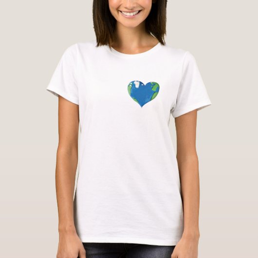 aardhart t-shirt (Voorkant)