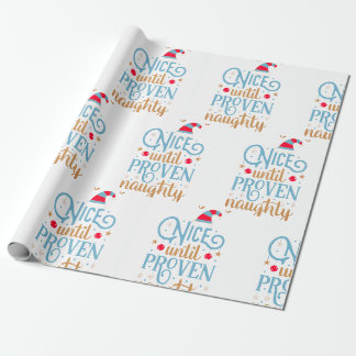 Aardig Totdat Het Ondeugende Is Bewezen Cadeaupapier