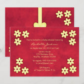 Aardige Aziatische stijl uitnodiging (Voorkant / Achterkant)