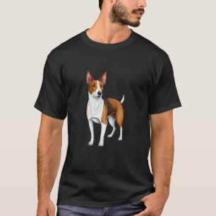 Aardige Basenji-ras huisdier voor hondenliefhebber T-shirt