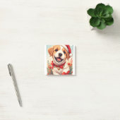 Aardige Bruine Witte Hond Post-it® Notes (Kantoor)