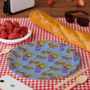 Aardige Burgers en Honden  Papieren Bordje