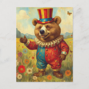 Aardige Circusbeer Briefkaart
