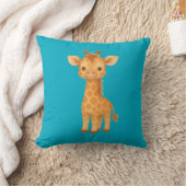 "Aardige Giraffe" Kussen (Deken)