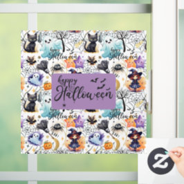 Aardige Halloween Raam Sticker