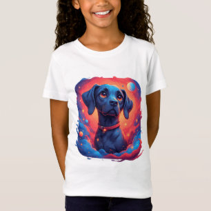 Aardige Hondenportret T-shirt