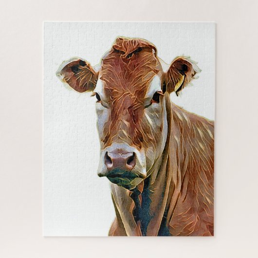 AARDIGE KOE LEGPUZZEL (Verticaal)